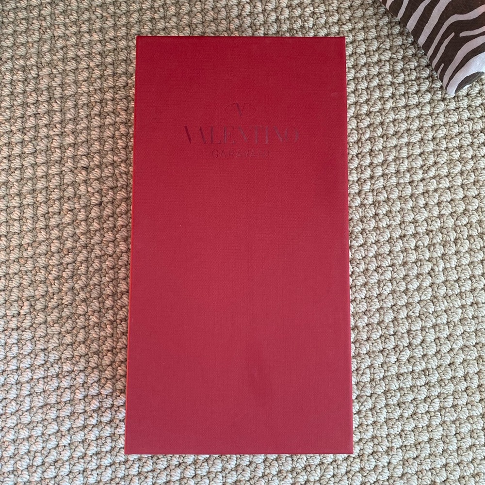 💯Authentic Valentino Shoe Box
